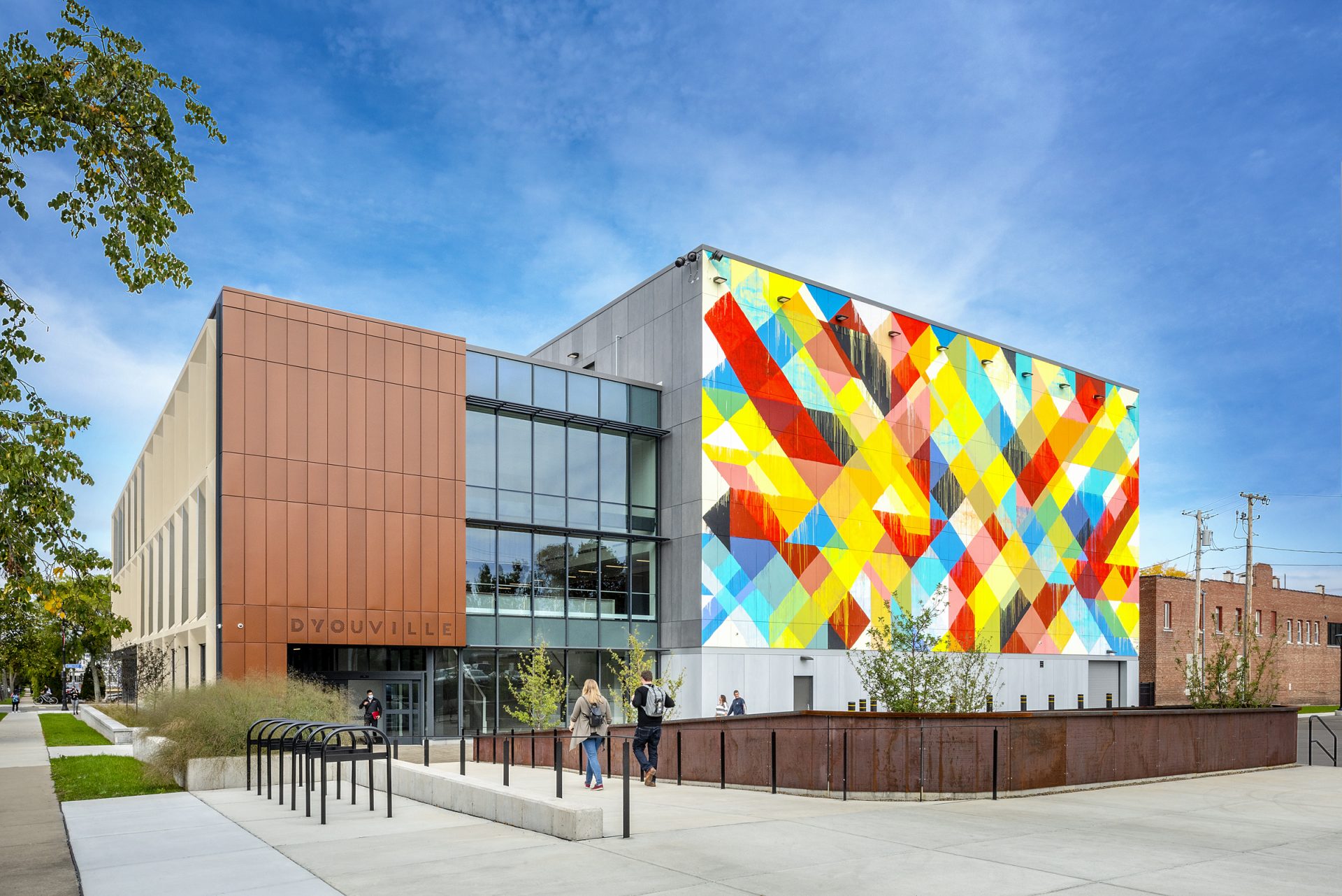 D'Youville University Health Professions Hub Kawneer Education Projects