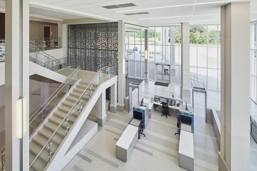 Ascension Parish Courthouse, Gonzales, Louisiana, Kawneer