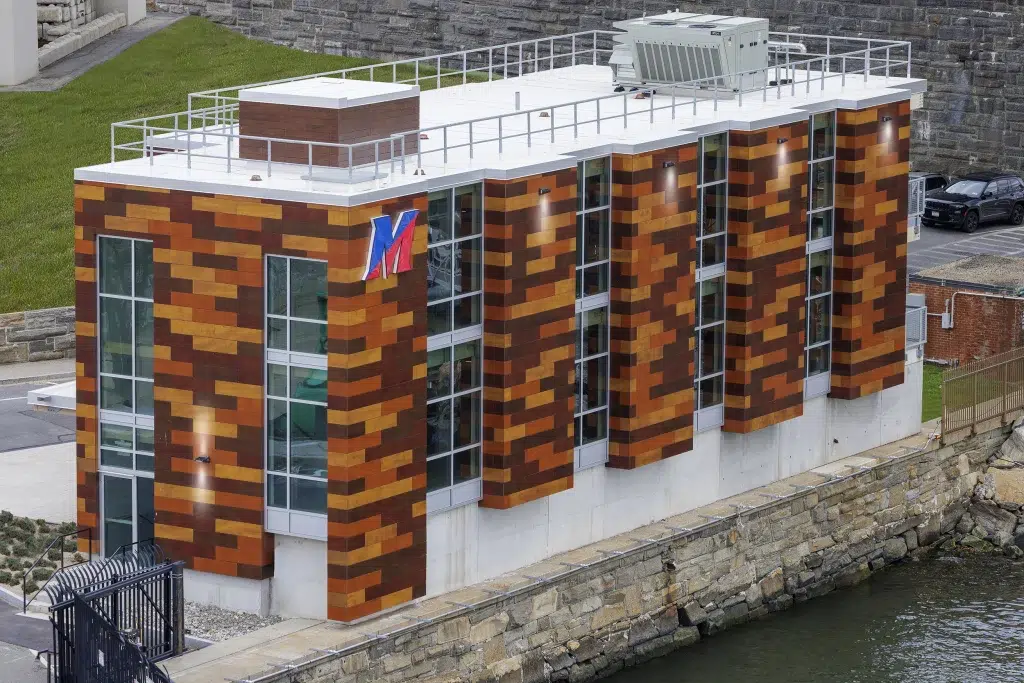 William Austen Marine Education and Seamanship Center is the highlight of new construction at Maritime College SUNY Kawneer