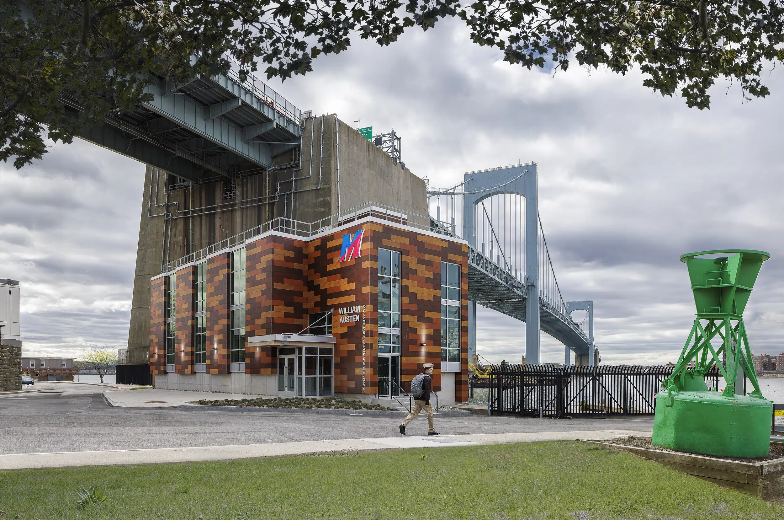 William Austen Marine Education and Seamanship Center is the highlight of new construction at Maritime College SUNY Kawneer
