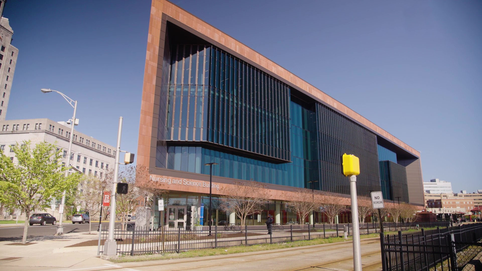 Rutgers University-Camden: Nursing and Science Building, Camden, New Jersey, Kawneer Curtain Wall ByDesign