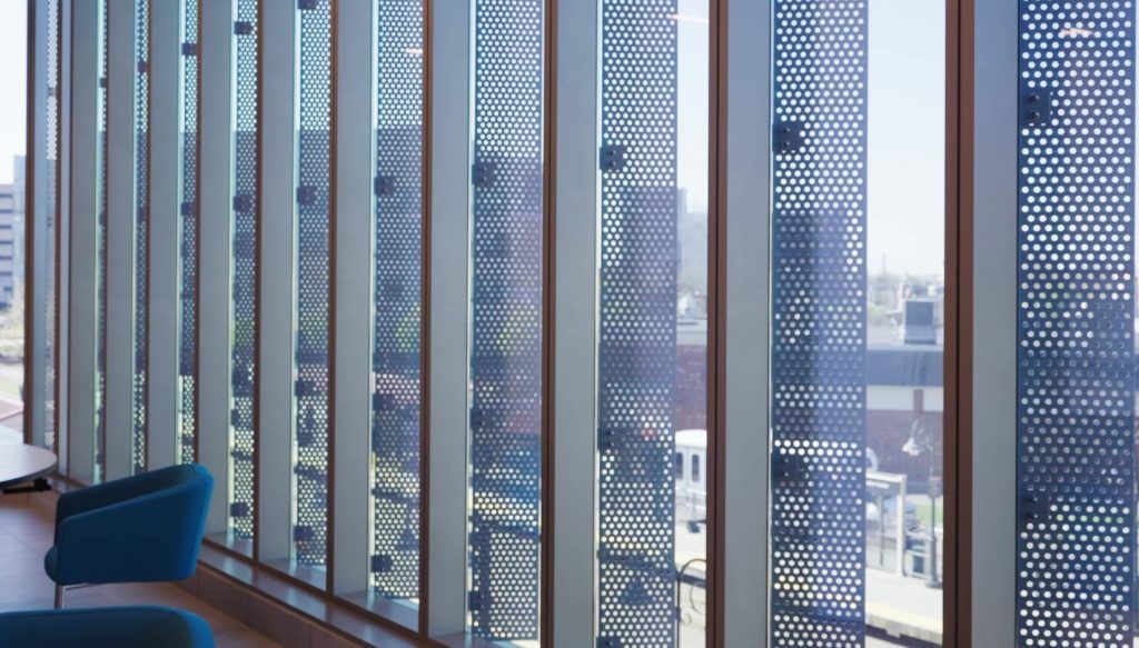 Rutgers University-Camden: Nursing and Science Building, Camden, New Jersey, Kawneer Curtain Wall ByDesign