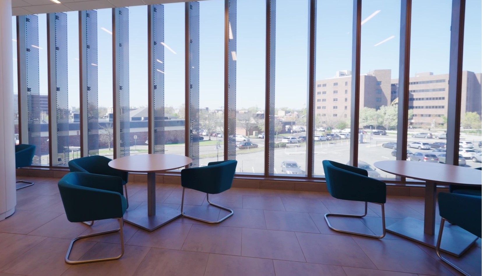 Rutgers University-Camden: Nursing and Science Building, Camden, New Jersey, Kawneer Curtain Wall ByDesign