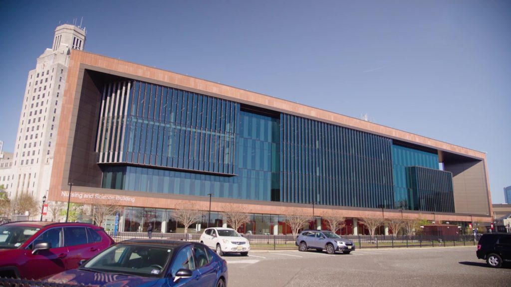 Rutgers University-Camden: Nursing and Science Building, Camden, New Jersey, Kawneer Curtain Wall ByDesign