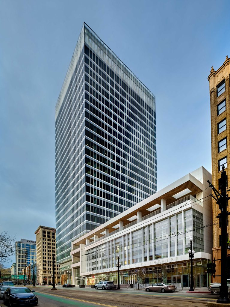 111 Main Salt Lake City Utah Kawneer Collaborative Unitized Curtain Wall