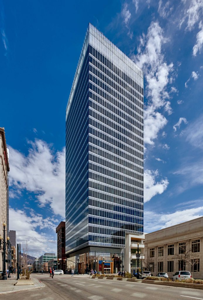 111 Main Salt Lake City Utah Kawneer Collaborative Unitized Curtain Wall